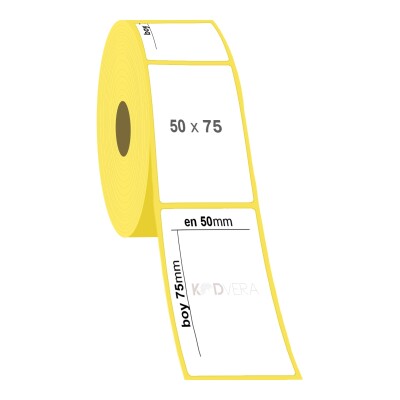 50 x 75 Kuşe Etiket - 2