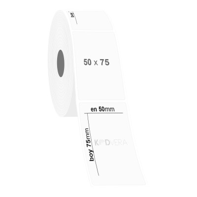 50 x 75 Şeffaf Etiket - 2
