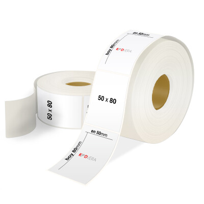50 x 80 Şeffaf Etiket - 1