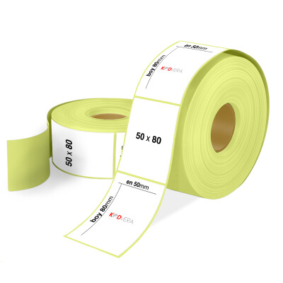 50 x 80 Vellum Etiket - 1