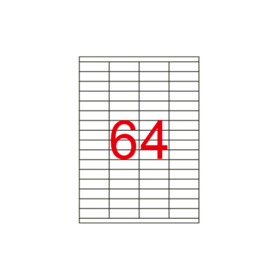 52.5 X 18 Lazer Etiket KV-1164 - 1