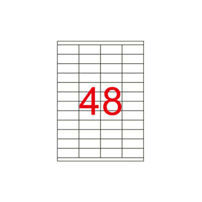 52.5 X 23 Lazer Etiket KV-1248 - 1