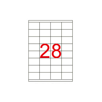 52.5 X 41 Lazer Etiket KV-1028 - 1