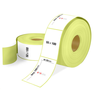 55 x 100 Vellum Etiket - 1