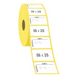 56 x 25 Vellum Etiket - 2