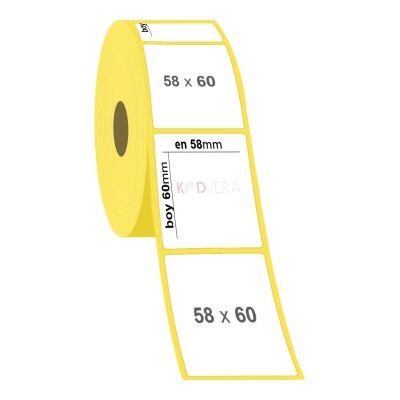 58 x 60 Termal Etiket - 2