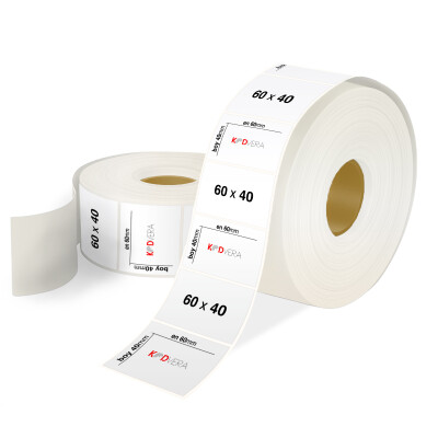 60 x 40 Şeffaf Etiket - 1