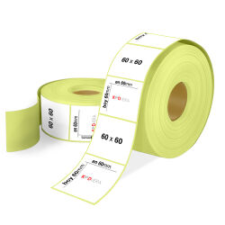 60 x 60 Lamine Termal Etiket - Kodvera