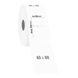 60 x 80 Şeffaf Etiket - 2