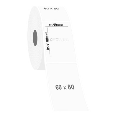60 x 80 Şeffaf Etiket - 2