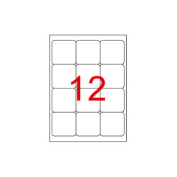 63.5 X 72 Lazer Etiket KV-1012 - 1