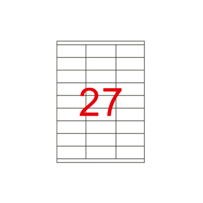 70 X 32 Lazer Etiket KV-1027 - 1