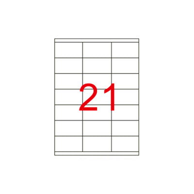 70 X 38 Lazer Etiket KV-1121 - 1