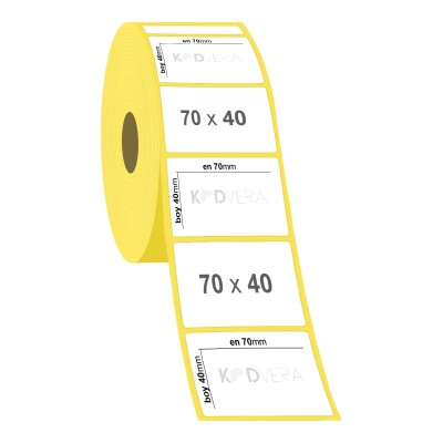 70 x 40 Termal Etiket - 2