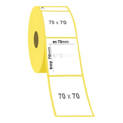 70 x 70 Termal Etiket - 2