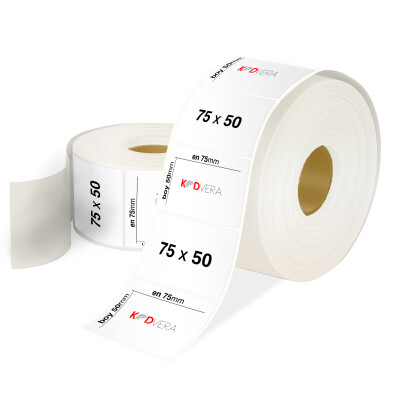 75 x 50 Şeffaf Etiket - 1
