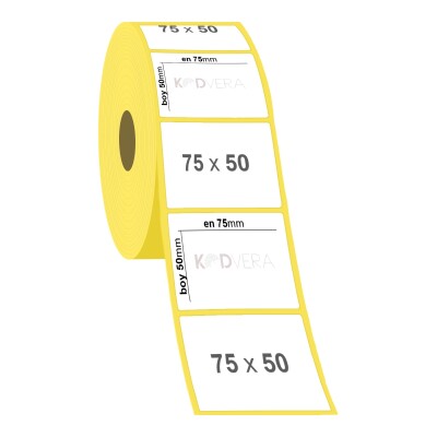 75 x 50 Vellum Etiket - 2