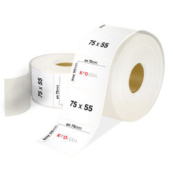 75 x 55 Şeffaf Etiket - 1