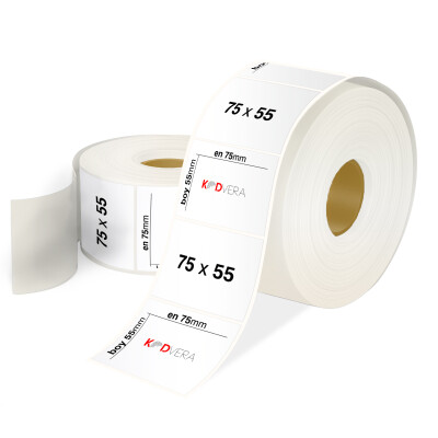 75 x 55 Şeffaf Etiket - 1
