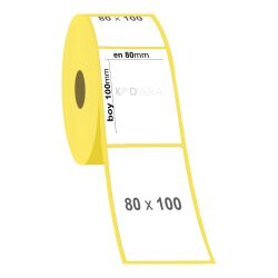 80 x 100 Kuşe Etiket - 2