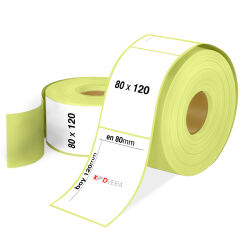 80 x 120 Kuşe Etiket - 1
