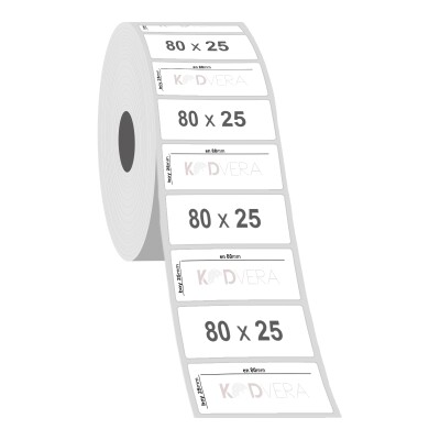 80 x 25 Fastyre Etiket - 2