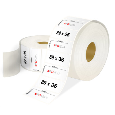 89 x 36 Şeffaf Etiket - 1