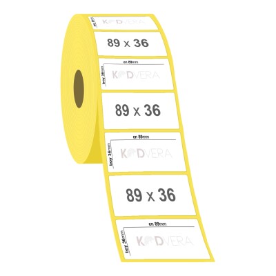 89 x 36 Vellum Etiket - 2