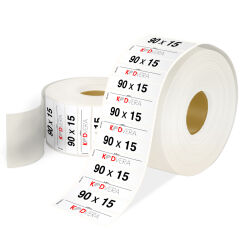 90 x 15 PP Opak Etiket - 1