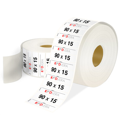 90 x 15 PP Opak Etiket - 1