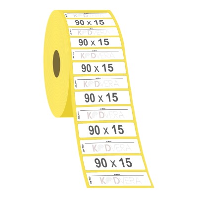 90 x 15 Termal Etiket - 2