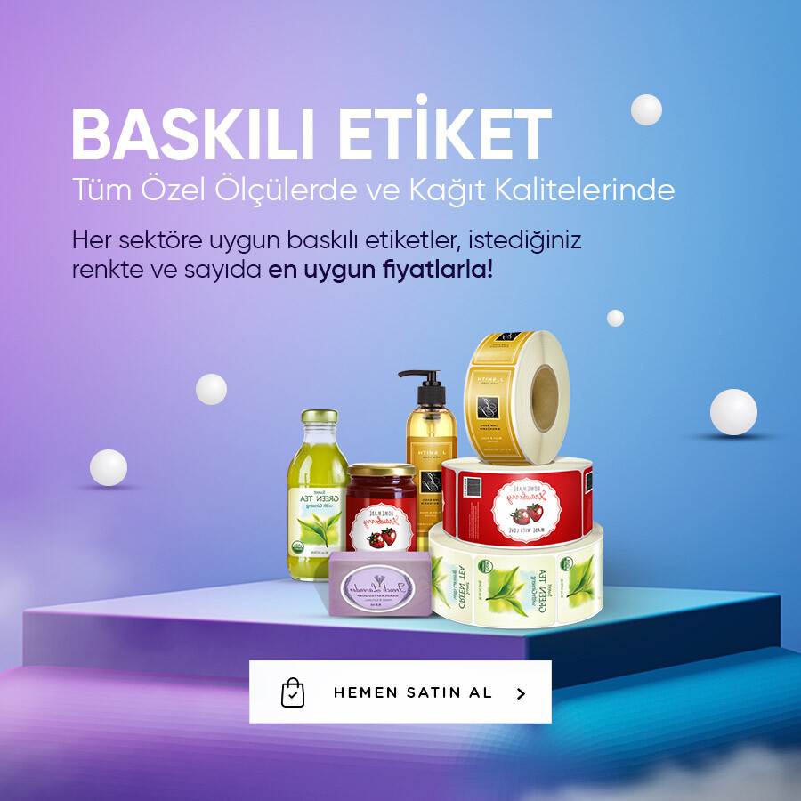 Baskılı Etiket